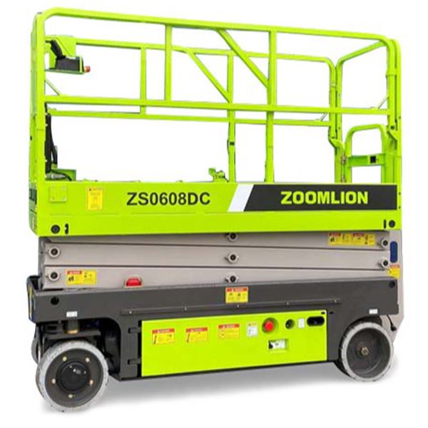 Zoomlion ZS0608DC 8m Schaarhoogwerker Zoomlion ZS0608DC 8m Schaarhoogwerker